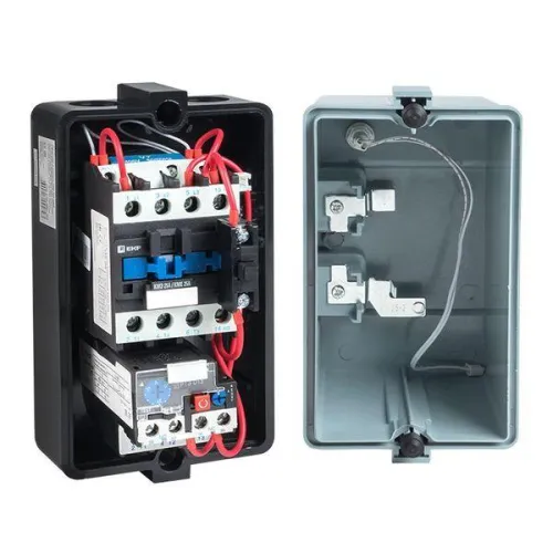 Пускатель магнитный КМЭ 25А 400В с РТЭ и индикатором PROxima в корп. IP65 EKF ctrp-r-25-400v-led фото 4