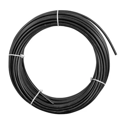 Труба гладкая ПНД жесткая d20мм черн. (уп.100м) PROxima EKF tpndg-20 фото 2