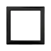 Вставка декоративная 1-м 2мод. Avanti для метал. рамок черн. DKC 4402852D