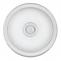 Светильник светодиодный 61 185 OBL-R1-14-4K-WH-IP40-LED-SNR 14Вт 4000К IP40 1200лм ЖКХ с датчиком движения круг бел. (аналог НПП) ОНЛАЙТ 61185