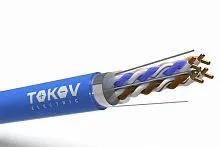 Кабель витая пара F/UTP 4х2х24AWG(0.57мм) кат.6 PVC TOKOV PRO Fluke tested (м) TOKOV ELECTRIC TKP-C08-F/UTP-42-6-305