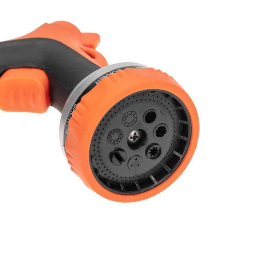 Пистолет-распылитель многофункциональный с прорезиненной ручкой и курком 7 режимов ЧЕТЫРЕ СЕЗОНА 62-0286 фото 5