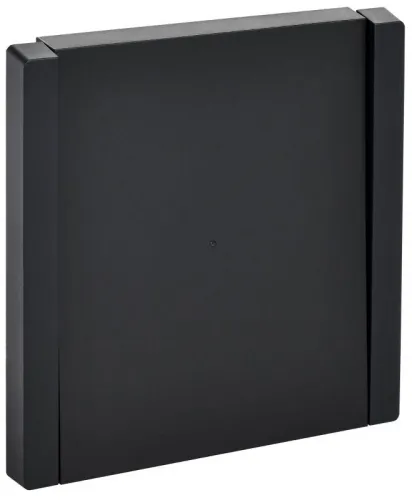 Выключатель проходной 1-кл. СП FORTE&PIANO 10А FP104 с индикацией черн. IEK FP-V12-1-10-1-K02