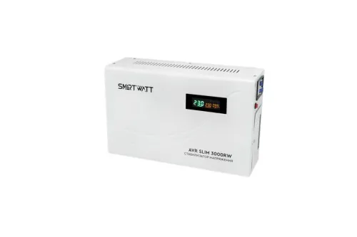 Стабилизатор напряжения настенный SMARTWATT AVR SLIM 3000RW 4512020310007