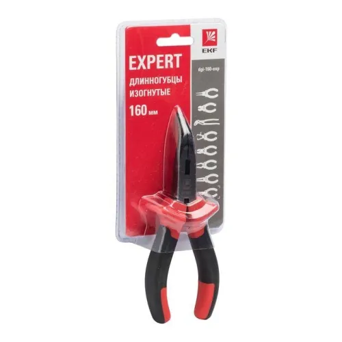 Длинногубцы изогнутые 160мм Expert PROxima EKF dgi-160-exp фото 3