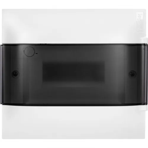 Щиток пластиковый навесной Practibox S 1х8 дым. дверь Leg 134618