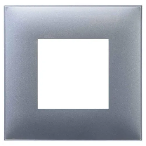 Рамка 1-м 2мод. Avanti "Закаленная сталь" DKC 4404902