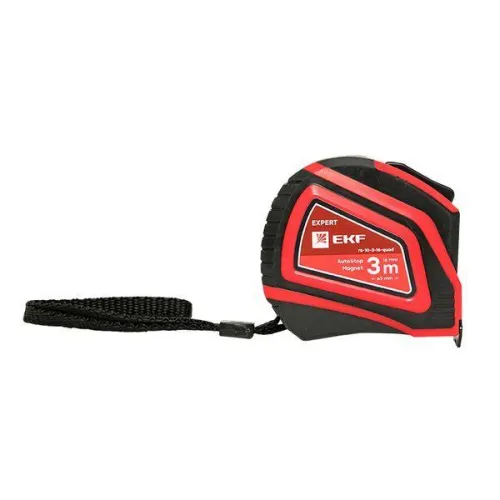 Рулетка измерительная РС-10 3мх16мм Autostop магнит Expert EKF rs-10-3-16-quad фото 6