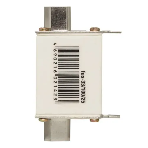 Вставка плавкая ППН-33 100/25А габарит 00C PROxima EKF fus-33/100/25 фото 2