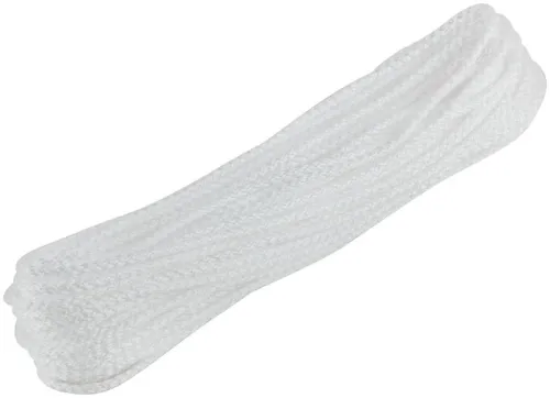 Веревка вязаная полипропиленовая 4ммх20м р/н= 65кгс КУРС 68382 фото 2