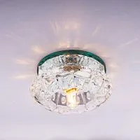 Светильник Bohemia 220 8 70 декор. огран. стекло G9 прозр. ИТАЛМАК IT8278