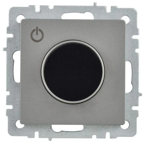 Термостат электронный с индик. BRITE СП IP20 ТС10-1-БрС механизм сталь IEK BR-RT11-K46 фото 2