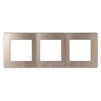 Рамка 3-м 12-5103-04 сатин шампань Эра Б0052522