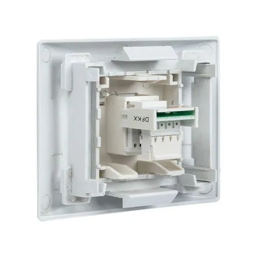 Розетка телефонная 2мод. RJ11 EKF E2MT01-134-10 фото 2