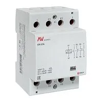 Контактор модульный КМ 63А 2NO+2NC 230В AC (3 мод.) AVERES EKF km-av-3-63-22-230V