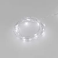 Гирлянда светодиодная ARD-DEW-HOME-2000-CLEAR-20LED-STD White6000 3V Battery Pack IP20 Ardecoled 048701