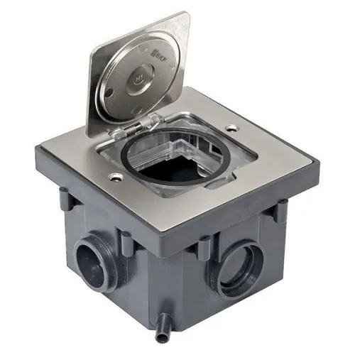 Лючок напольный C-Line 2 (с напольной коробкой) EKF cl-ln-knl-2 фото 6