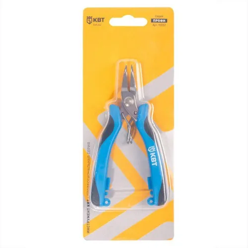 Мини-длинногубцы изогнутые 115мм ПРОФИ КВТ 92057 фото 4