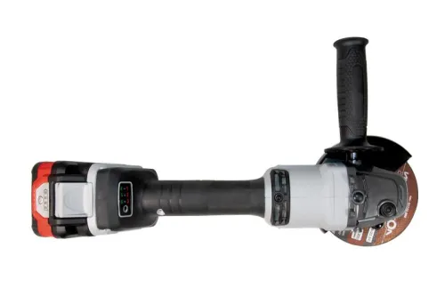 Машина шлифовальная угловая аккумуляторная бесщеточная УШМ-125/36ВМЭ 125мм АПИ 36В 2 АКБ 2.0А.ч ЗУ ИНТЕРСКОЛ 956.2.2.70 фото 3