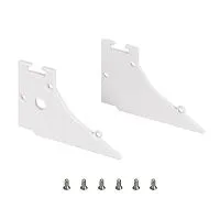 Заглушка FANTOM-W45-BEVEL WHITE металл Arlight 039954