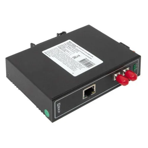 Медиаконвертер 10/100/1000Base-TX в 1000Base-X разъем ST двойн. одномодовое оптоволокно 1310нм TSX EKF TSX-MC-1GX1GT-ST фото 8