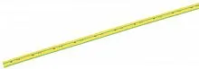Трубка термоусадочная ТТУ нг-LS 20/10 желт./зел. 1м IEK UDRS-D20-1-K52