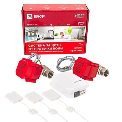 Система защиты от протечки воды AquaExpert 3/4 дюйма EKF AquaExpert-3/4 фото 19