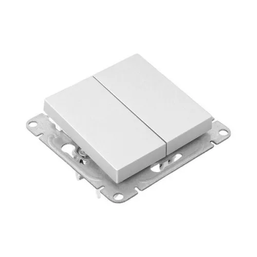 Выключатель кнопочный 2-кл. СП Эпика механизм алюм. EKF UP1-SWA-23 фото 9