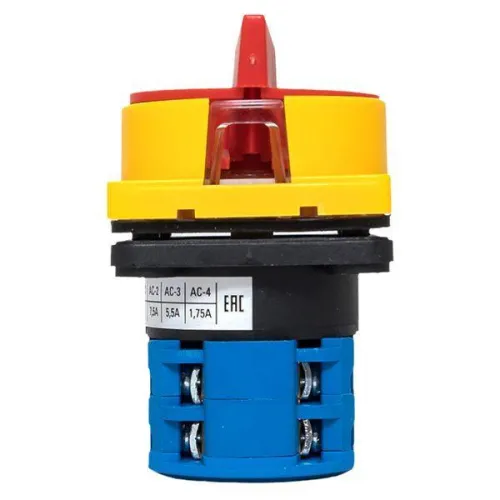 Переключатель кулачковый ПК-1-22 10А 2п "1-0-2" с блокировкой IP65 PROxima EKF pk-1-22-10-a65 фото 4