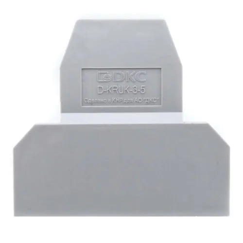 Изолятор торцевой для клемм KRUK-3-5 (уп.100шт) DKC D-KRUK-3-5
