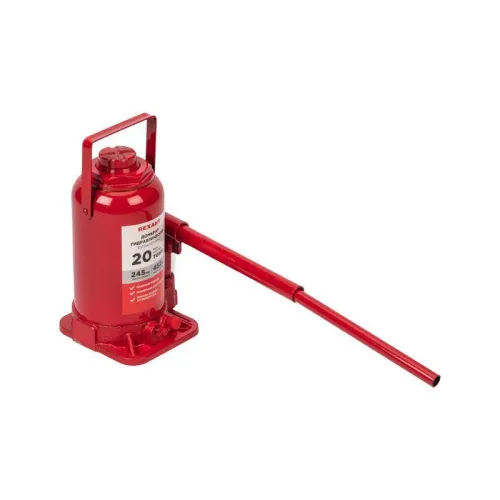 Домкрат гидравлический бутылочный 20т Rexant 80-0616 фото 5