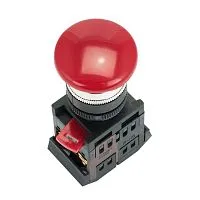 Кнопка "Грибок" AEAL-22 NO+NC с фиксацией красн. PROxima EKF pbn-aeal-r