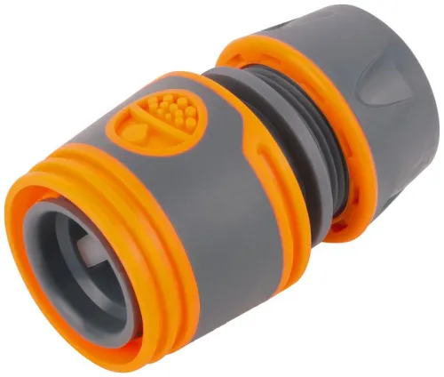 Соединитель двухкомпонентный с автостопом 1/2дюйм FIT 77743 фото 3