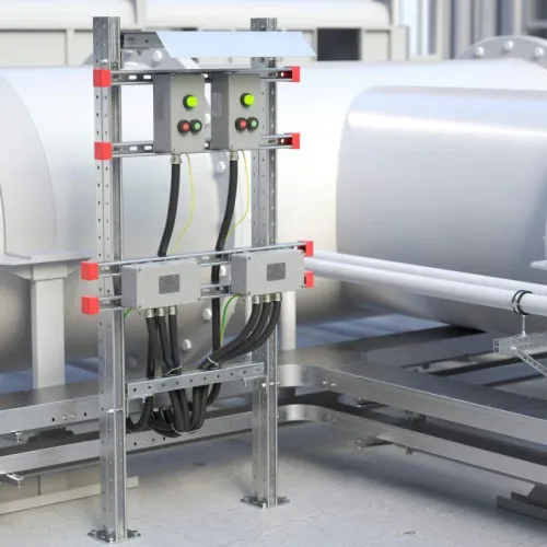 Рама монтажная 1200мм ширина 600мм гор. оцинк. DKC EX-FR1206 фото 2