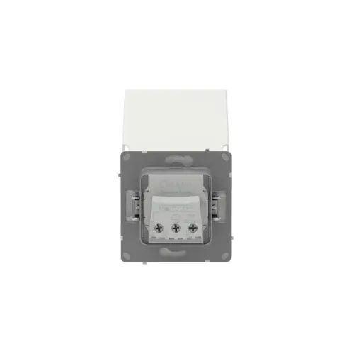 Розетка силовая KANT IP44 2P+E защ. шторки с крышкой бел. песок DKC 7010013 фото 7