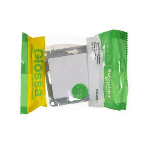 Выключатель 1-кл. СП Glossa 10А IP20 (сх. 1) 10AX механизм бел. SE GSL000111 фото 6