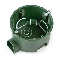 Коробка установочная безгалогенная (HF) 68х45 с саморезами Промрукав 80-0560См