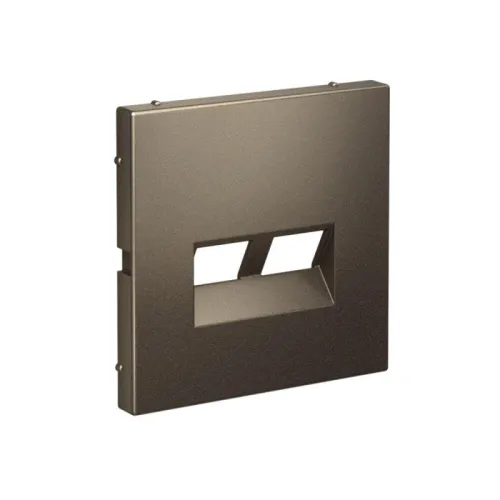 Накладка двойная ArtGallery для информационных функций типа Keystone мокко SE GAL000690 фото 2