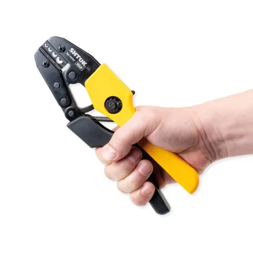 Пресс-клещи ПК-23+ матрица профиль клиновидный 0.5-10.0кв.мм (03707) SHTOK 376214 фото 5