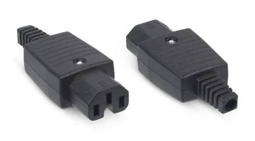 Вилка С13 разборная IEC-320-C13 10А 250В черн. Cabeus 9646c