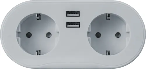 Разветвитель 2-м с заземл. 14 556 Smart Home NSH-ST-02 2хUSB с управлением по WI-FI бел. NAVIGATOR 14556 фото 2