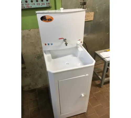 Умывальник дачный ЛЮКС с подогревом пластик. мойка бел. Вихрь 74/4/4 фото 4