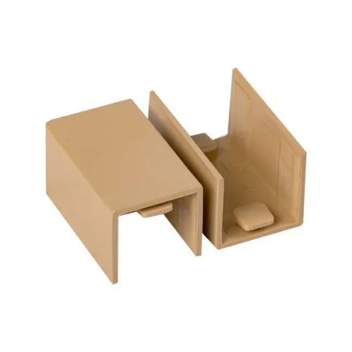 Соединитель на стык 16х16 под свет. дерево Plast PROxima (уп.4шт) EKF conl-16-16x4 фото 5