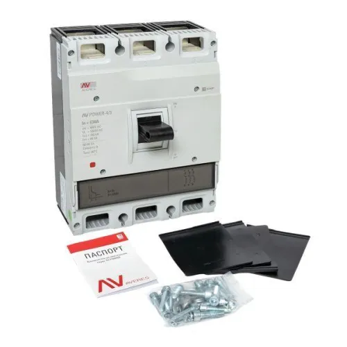 Выключатель автоматический 630А 100кА AV POWER-4/3 TR AVERES EKF mccb-43-630H-TR-av фото 4