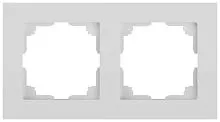 Рамка 2-м СП Accent 6-502-01 бел. Intro Б0063749
