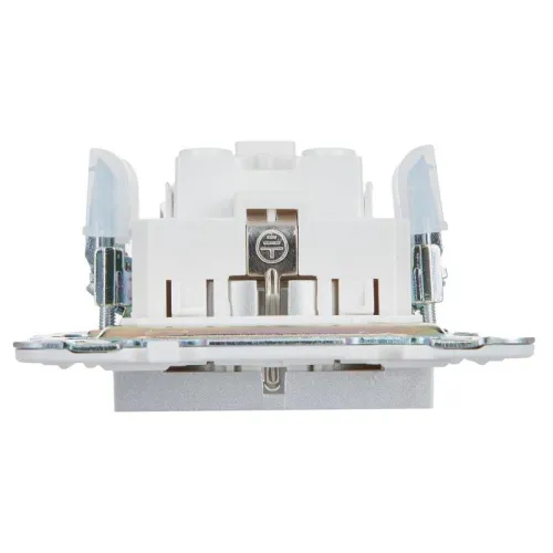 Розетка SKANDY 16А с заземл. без защ. шторок SK-R05S серебр. IEK SK-R11-16-K23 фото 3
