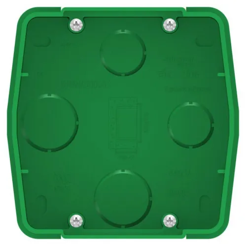 Коробка монтажная СП Blanca для силовых розеток зел. SE BLNMK000001 фото 2