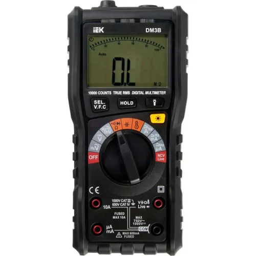 Мультиметр цифровой DM3B ARMA2L 5 IEK A2L5-DM12-03 фото 5