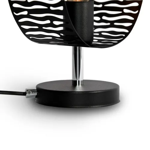 Светильник "Дакар" ННБ 63-60-020 (ИМ) настольный шнур черн. черн. муар Элетех 1005405058 фото 2