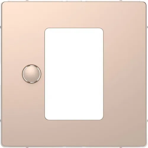 Накладка центральная Merten D-Life для сенсор. термостата SD шампань SchE MTN5775-6051